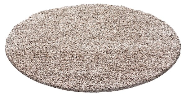 Ayyildiz Kusový koberec DREAM 4000, Okrúhly, Béžová Rozmer koberca: 80 cm KRUH