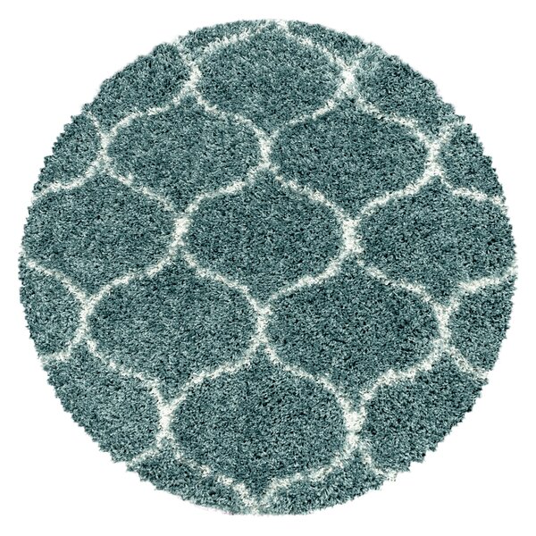 Ayyildiz Kusový koberec SALSA 3201, Okrúhly, Modrá Rozmer koberca: 80 cm KRUH