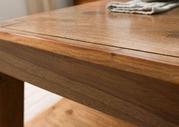 ANCONA Konferenčný stolík Palisandr 115x60x45 hnedý lakovaný