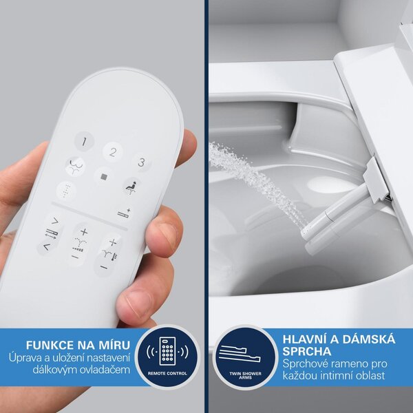 GROHE Sensia - Závesná sprchová toaleta, alpská biela 36507SH0