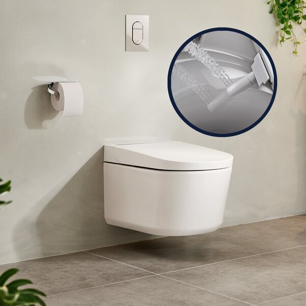GROHE Sensia - Závesná sprchová toaleta, alpská biela 36507SH0