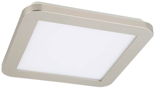 LED panel do kúpeľne NAPOLEONE, 22,5x22,5cm, teplá biela, satinový