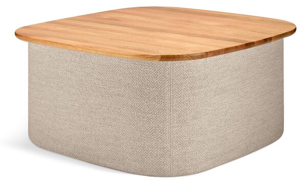 LD SEATING - Stolík DAFNA DAF-T320-U-W s drevenou doskou