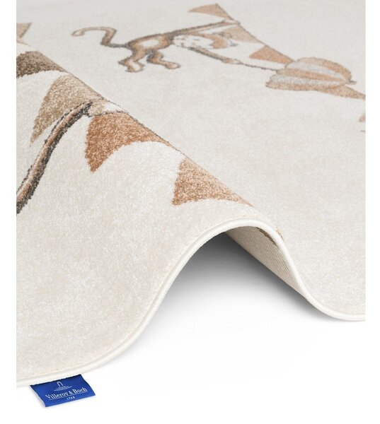 Krémový detský koberec 120x170 cm Roar like a Lion Rainbow Party – Villeroy&Boch