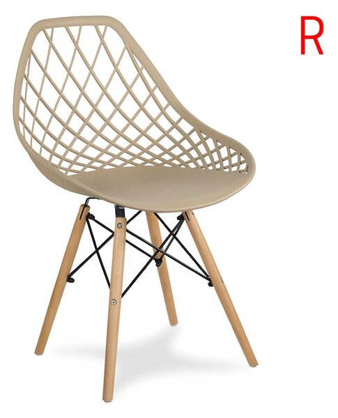 Dekorstudio Dekorstudio Dizajnová stolička OSLO béžová
