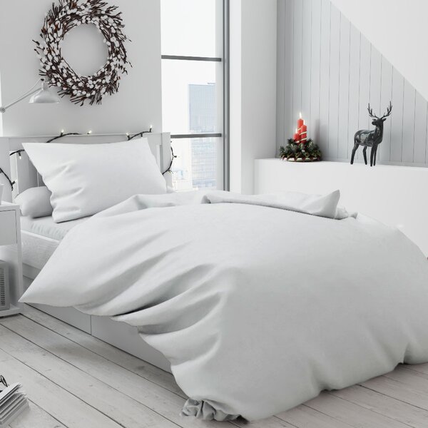 Bavlnené obliečky Lux biele gombíky Rozmer obliečky: 70 x 90 cm | 140 x 200 cm
