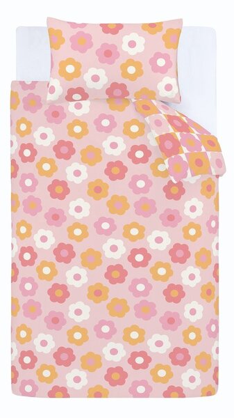 Detské obliečky na jednolôžko 135x200 cm Retro Daisy – Catherine Lansfield