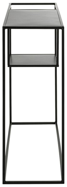 KONZOLOVÝ STOLÍK, čierna, kov, 100/30/80 cm - Online Only obývacie izby, Online Only