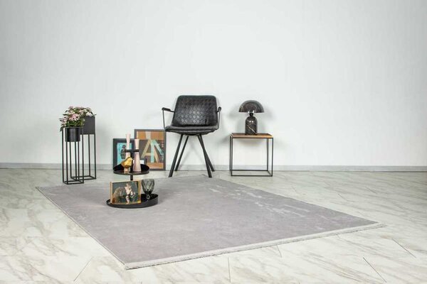Lalee Kusový koberec Damla 211 Grey Rozmer koberca: 80 x 140 cm