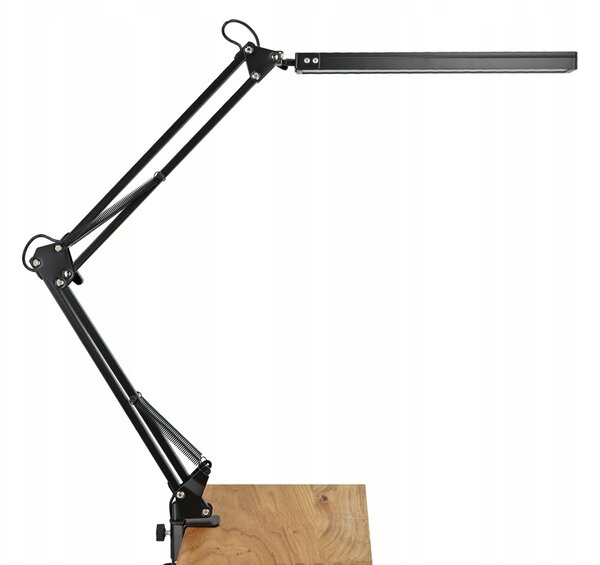 Smart LED LED stolná stmievateľná lampa CCT 10W 300Lm USB čierna farba