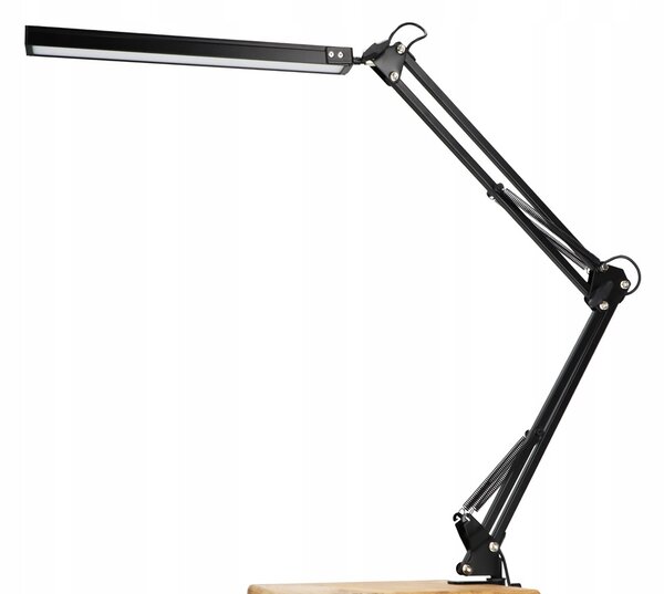 Smart LED LED stolná stmievateľná lampa CCT 10W 300Lm USB čierna farba