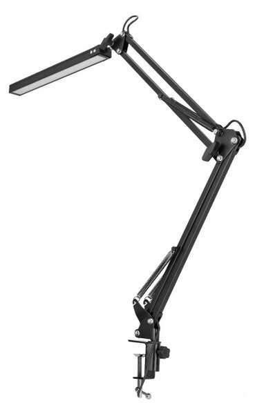 Smart LED LED stolná stmievateľná lampa CCT 10W 300Lm USB čierna farba