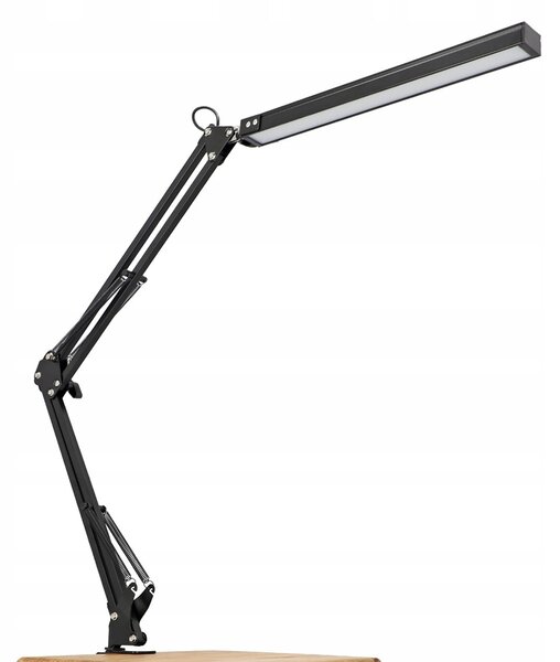 Smart LED LED stolná stmievateľná lampa CCT 10W 300Lm USB čierna farba
