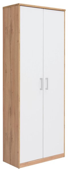 VIACÚČELOVÁ SKRIŇA, biela, dub wotan, 72/194/36 cm Xora - Skrine do chodby