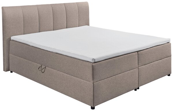 BOXSPRINGOVÁ POSTEĽ, 180/200 cm, bahenná hnedá MID.YOU - Postele, Online Only