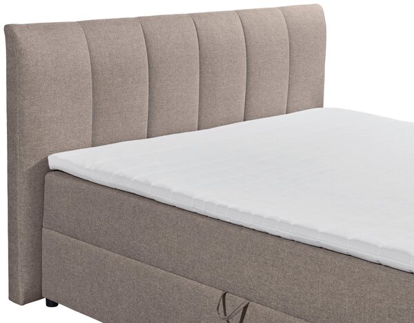 BOXSPRINGOVÁ POSTEĽ, 180/200 cm, bahenná hnedá MID.YOU - Postele, Online Only