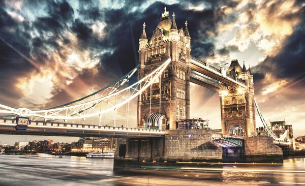 Fototapeta Tower Bridge papier 254 x 184 cm