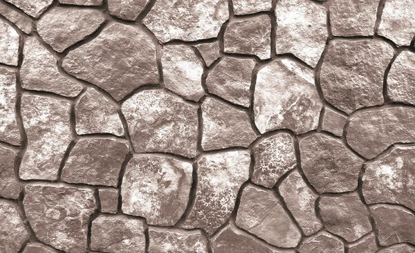 Fototapeta Sivá kamenná mozaika vlies 104 x 70,5 cm