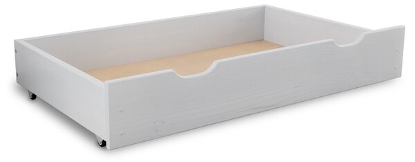 Úložný box pod posteľ 150 cm, biely