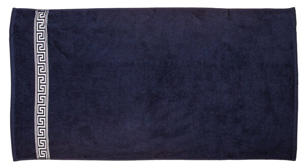 Uterák GREEK 50 x 90 cm tmavomodrý, 100% bavlna
