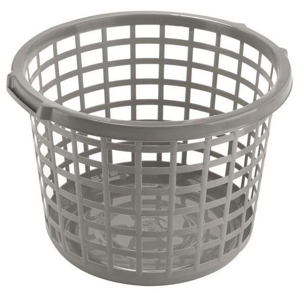 Heidrun Plastový guľatý kôš na čistú bielizeň 46cm