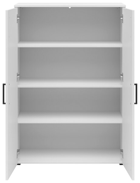 KOMODA, biela, 80/115/40 cm Carryhome - Komody