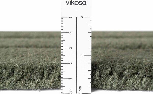 Vikosa, Kusový koberec Vikosa Arcura 106271 Dark Green kruh, 150x150 (priemer) kruh, zelená, obývacia izba