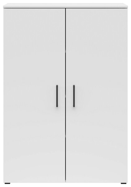 KOMODA, biela, 80/115/40 cm Carryhome - Komody