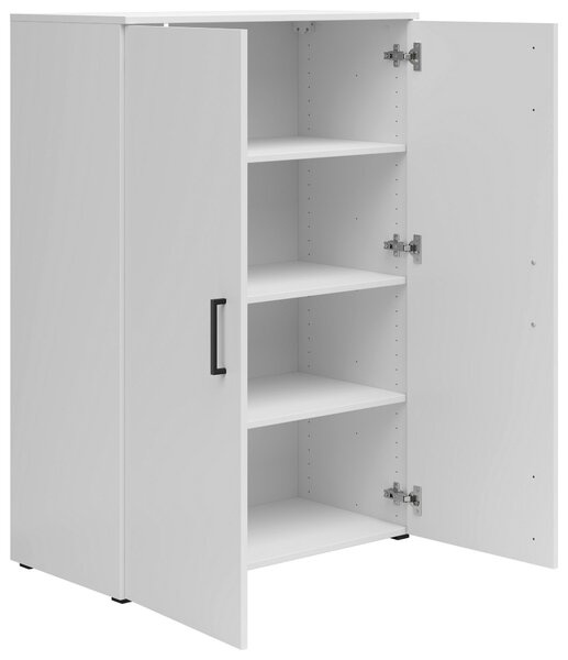KOMODA, biela, 80/115/40 cm Carryhome - Komody