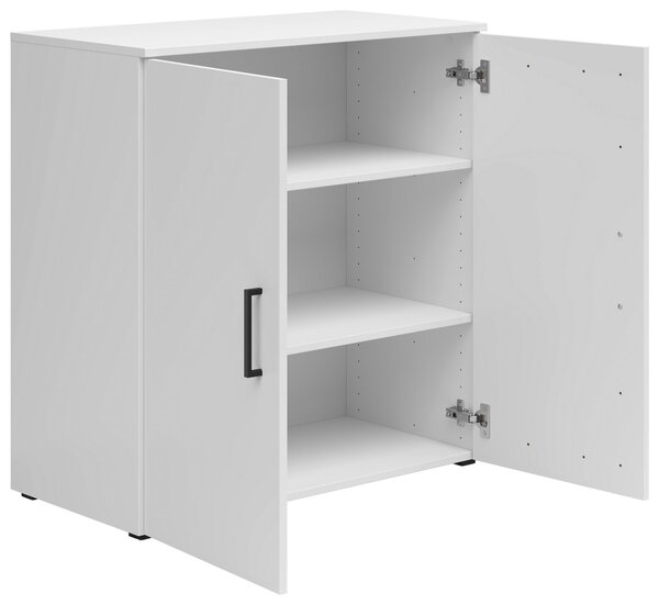 KOMODA, biela, 80/83/40 cm Carryhome - Komody