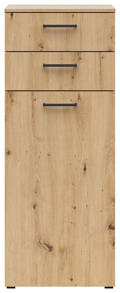 KOMODA, dub artisan, 45/115/40 cm Carryhome - Komody