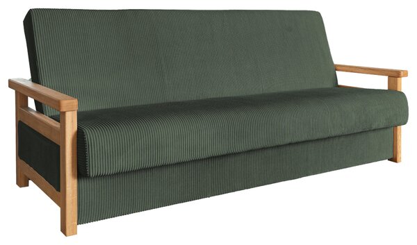 ROZKLADACIA POHOVKA, textil, tmavozelená P & B - Sedačky, Online Only
