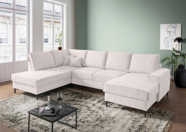 SEDACIA SÚPRAVA, textil, béžová MID.YOU - Sedačky, Online Only