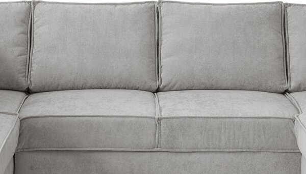 SEDACIA SÚPRAVA, textil, strieborná MID.YOU - Sedačky, Online Only