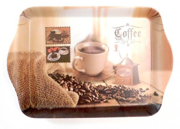 MAKRO - Podnos COFFEE 21x14,1cm