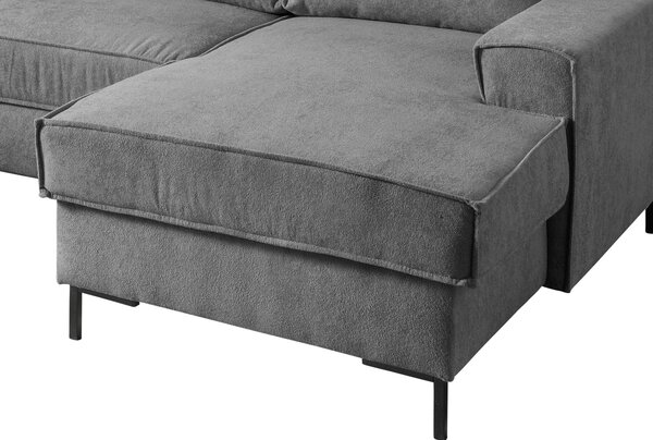 SEDACIA SÚPRAVA, textil, antracitová MID.YOU - Sedačky, Online Only