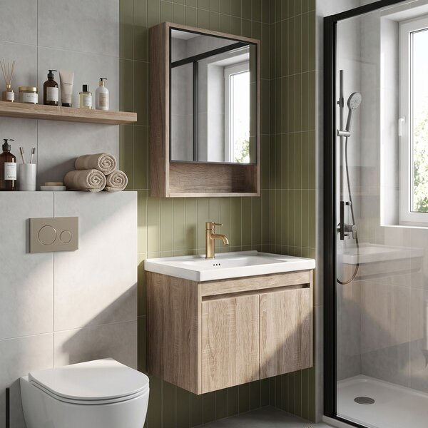 Súprava kúpeľňového nábytku s umývadlom Luno DB68-60 60CM
