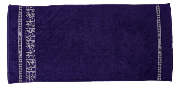 Bambusový uterák BAMBOO 50x90 cm fialový, 70% bambusové vlákno | 30% bavlna