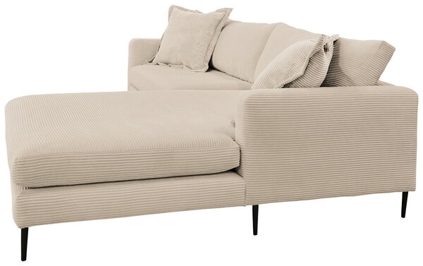 ROHOVÁ SEDAČKA, textil, krémová P & B - Sedačky, Online Only
