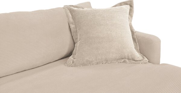 ROHOVÁ SEDAČKA, textil, krémová P & B - Sedačky, Online Only