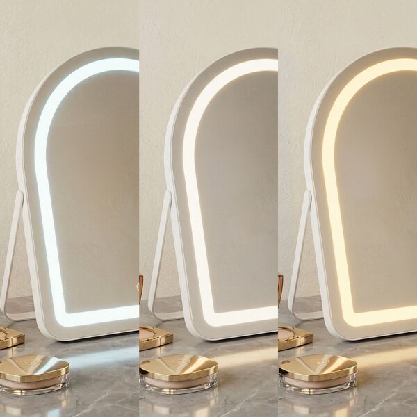 Zrkadlo LED GLAM White 40x45cm