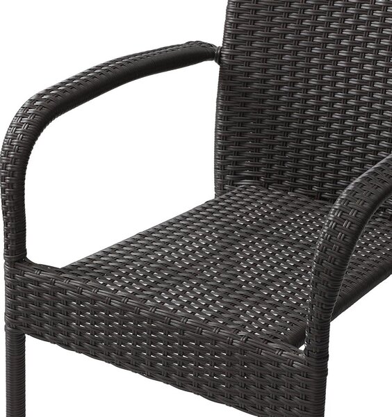 Záhradný jedálenský set AVENBERG TAVOLO, hnedá