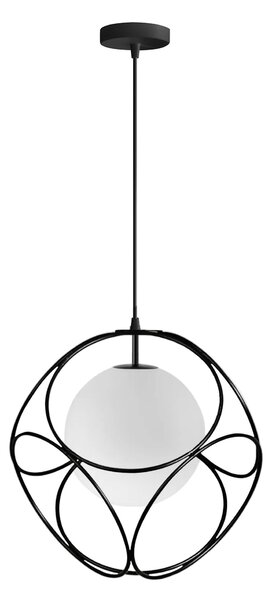 Toolight - Závesná stropná lampa Bloom - čierna - APP1019-1CP