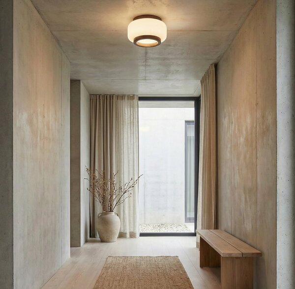 Stropné Lampa Quitani, Shiro, stmievateľné, Biela, Obývacia izba, Sklo, Dizajnový