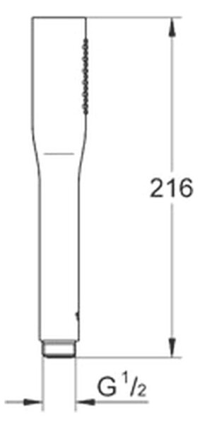 GROHE Euphoria Cosmopolitan Stick - Ručná sprcha, chróm 27367000