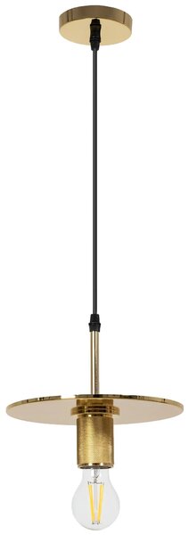 Toolight - Závesná stropná lampa Plate - zlatá - APP1181-1CP