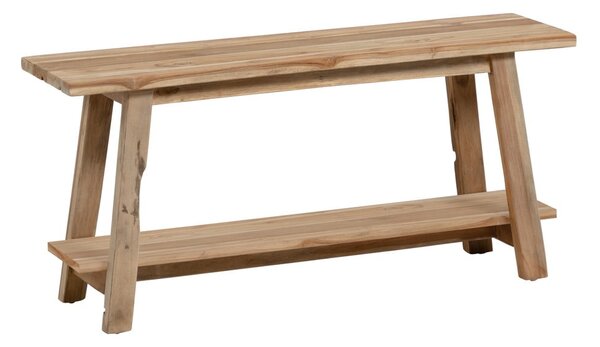 Záhradná lavica z týkového dreva Kave Home Safara