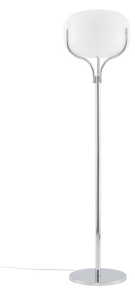 Stojacie Lampa Lucande, Christo, Biela, Obývacia izba, Sklo, Dizajnový