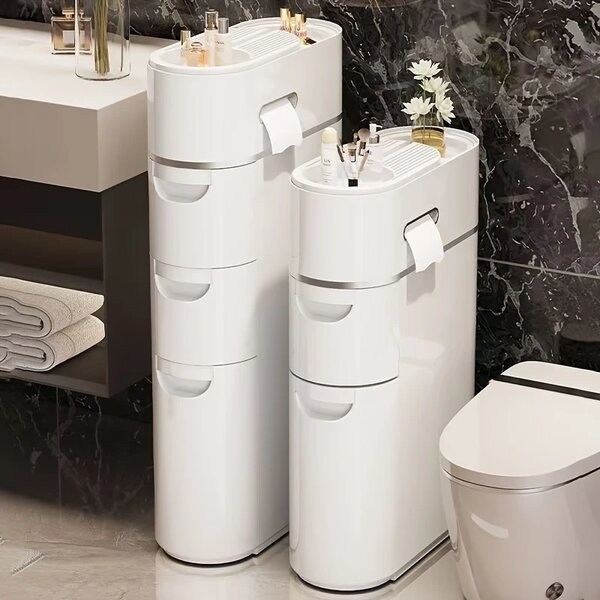 Storelux™ Luxusný úložný Regál Do Medzier Medzi Nábytkom - 4 úrovne