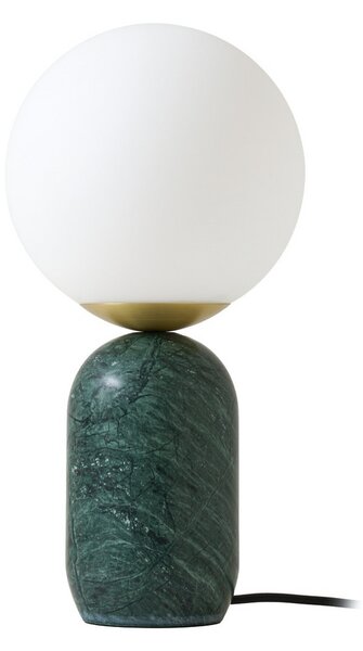 Stolové Lampa Lindby, Lennes, Zelená, Obývacia izba, Mramor, Moderný